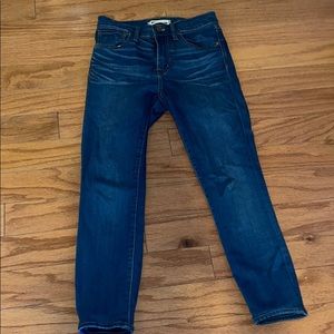 MADEWELL CROPPED ROADTRIPPER JEAN